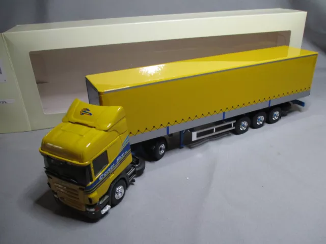 Dv8737 Eligor 1/43 Scania Serie R Highline Tautliner Ridelles Corsi Fit 113258
