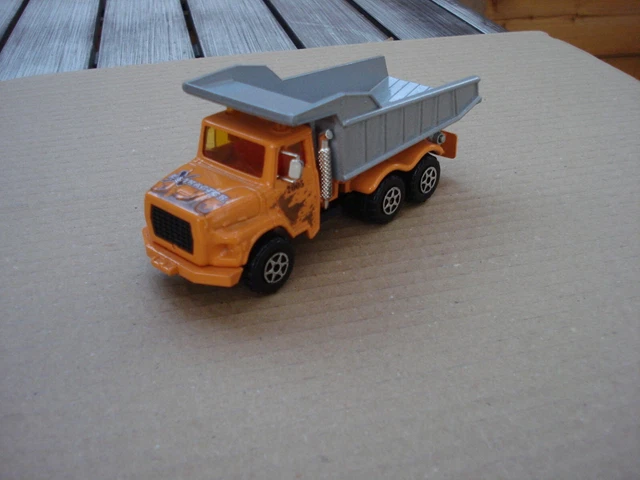 Camion Majorette N218 Bernard Benne à Ordures - 1/100 - Fabriqué En France - Boîte Cristal