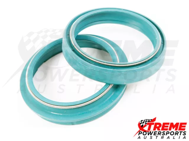 SKF KTM 450 EXC 03-17, 48mm WP Heavy Duty Fork Oil & Dust Seal, Green Single Leg 2