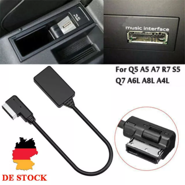 Für Audi VW MMI AMI Bluetooth Musik Streaming iPod Media Interface Kabel führen-