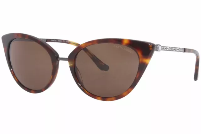 Judith Leiber Couture Comet-Sun Sunglasses Women's Tortoise/Brown Lenses 53mm