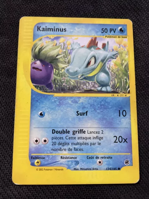 Kaiminus Commune - Pokemon 134/165 Expedition Tres Bon Etat Fr