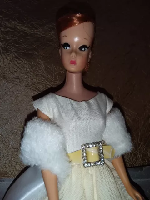 Vintage Uneeda Wendy Barbie Clone Swirl Ponytail Doll Older Barbie Body OOAK