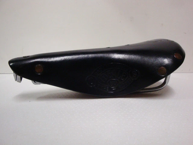 Selle vélo cuir Idéale n° 80 Type Record Made in France - Équipements vélos