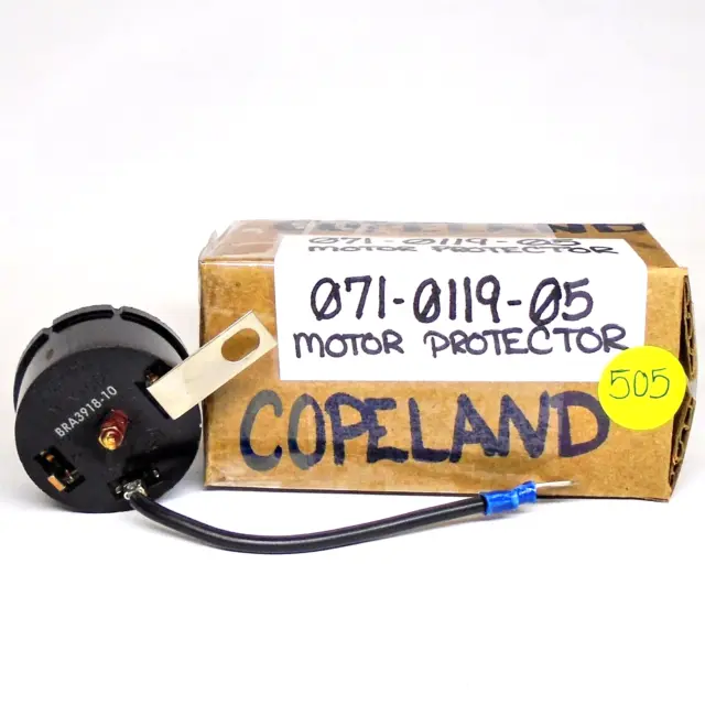 Copeland 071-0119-05 Motor Protector * New - Open Box *