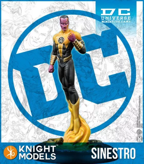 Sinestro 35mm Batman Miniature Game DCUN032 Knight Models DC Universe Skirmish