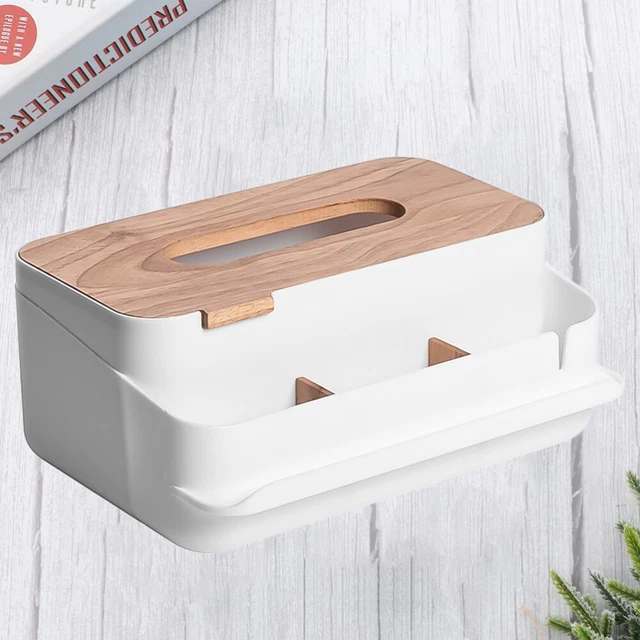 Boîte à Mouchoirs HYLR Creative - Distributeur Tissus Plastique Sculpté Élégant Pour Salon