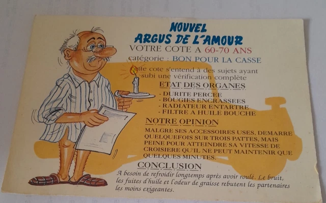 Carte Postale Humour - Possibilité D'envoi Direct Au Destinataire De Ton Choix