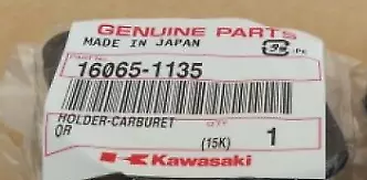 Kawasaki KZ1000 KZ1100 Carburetor Holder set NEW OEM Parts 1981-2005 Genuine