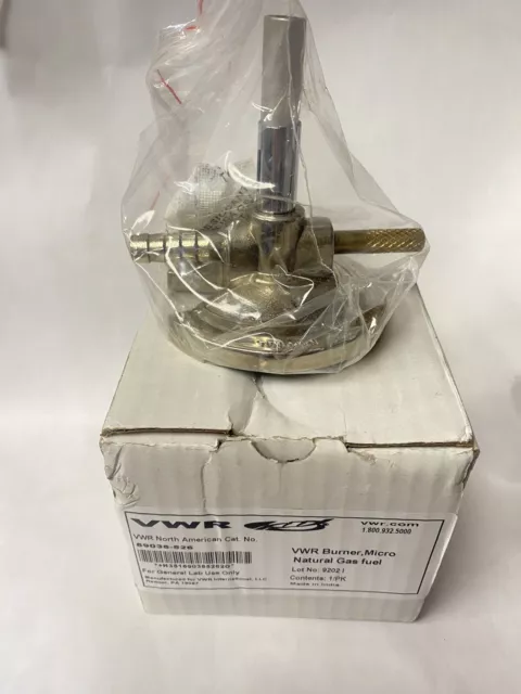 VWR 89038-526 Micro Natural Gas fuel Lab Burner (AA3B2)