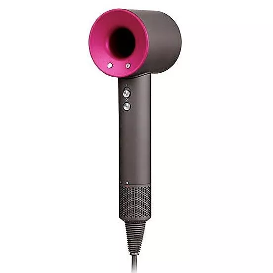 DYSON Supersonic Hair Dryer Iron / Hot Fuchsia Pink + 5 Attachments - BRAND NEW 3