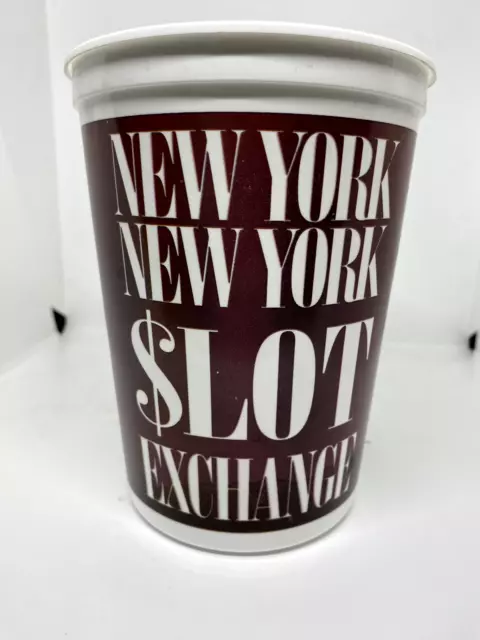 New York Las Vegas Coin Bucket Münzbecher Eimer Vintage Jetonbecher Casino