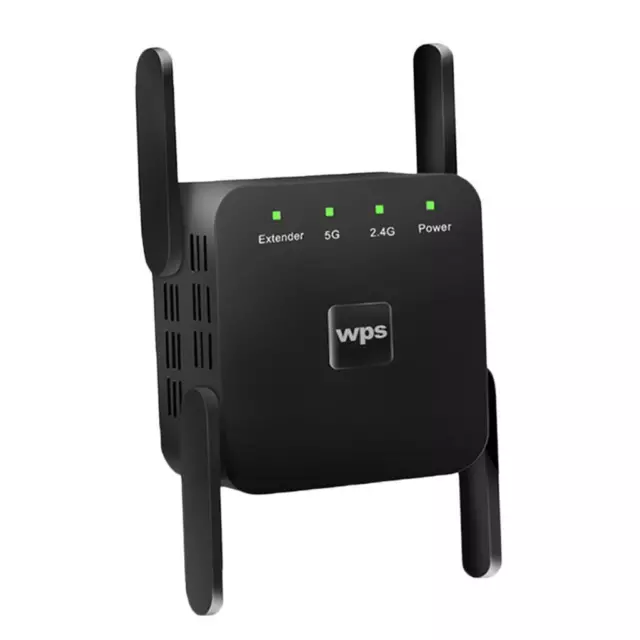 1200Mbps 2.4G 5G Répéteur Wifi Sans Fil 4 Amplificateur De Signal D'antenne US