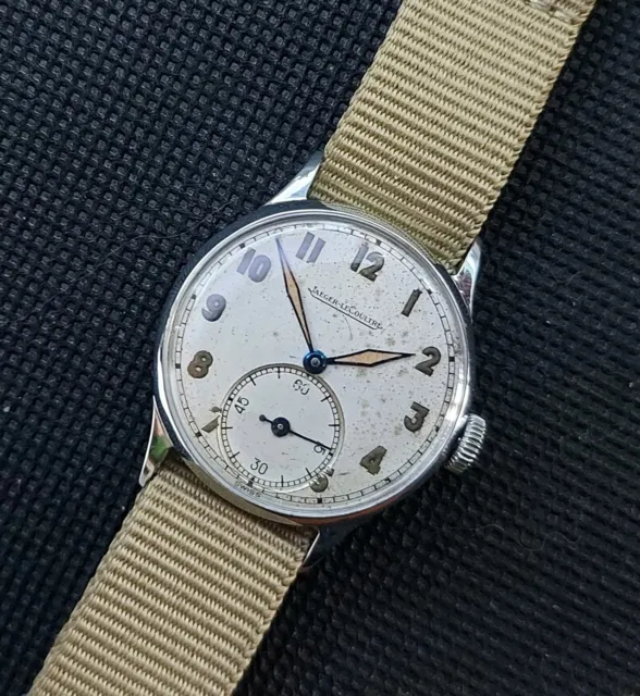 JAEGER LECOULTRE CAL. P469/A WWII 1942 Military watch German DH ...