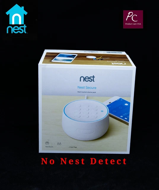 Google Nest Secure Alarm System Starter Pack - H1500ES) NO - NEST DETECT