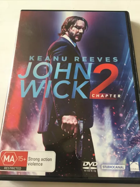 John Wick - Chapter 2 (DVD, 2017) Keanu Reeves R4 Action FREE POST