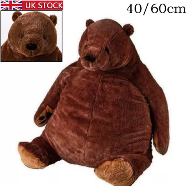 Giant Simulation Bear DJUNGELSKOG Toy Plush Teddy Doll Bear Stuffed Animal Toys