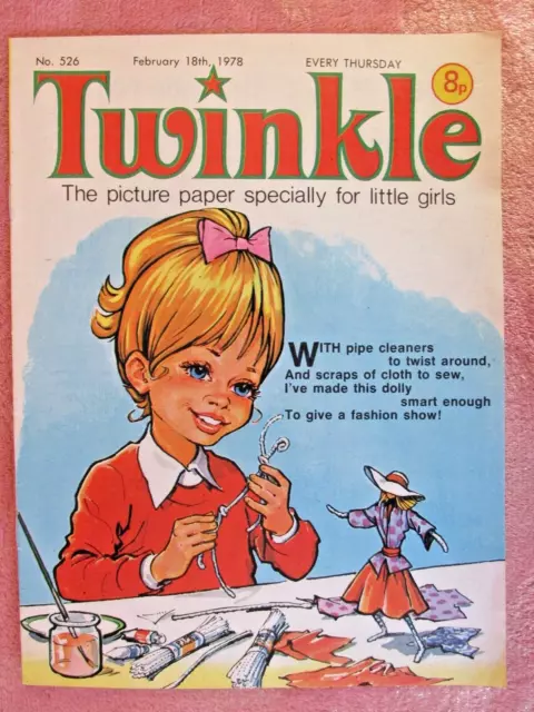 TWINKLE COMIC.     NO. 526.  FEBRUARY 18th.   1978.