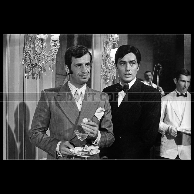 worldphotographs Borsalino (1970) Jean-Paul Belmondo, Alain Delon 10x8 Photo