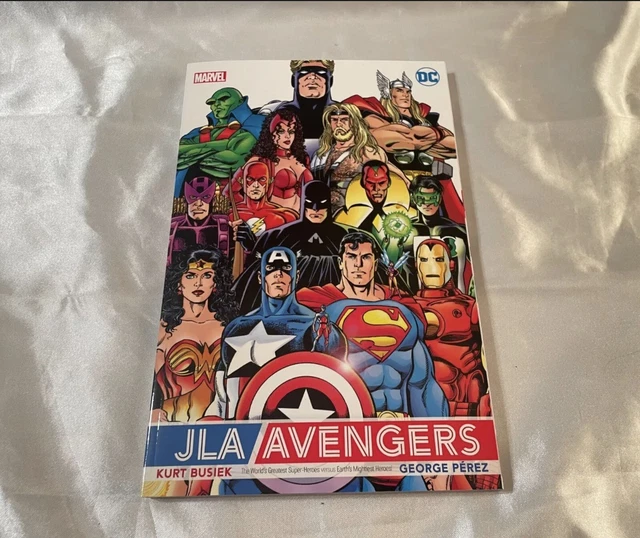 JLA / AVENGERS TPB Hero Initiative Limited Ed. 1: 7000 George Perez DC Marvel