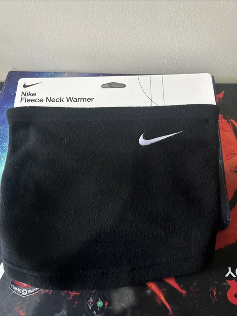 NIKE FLEECE NECK WARMER Unisex Scarf Snood Black One Size Fits All
