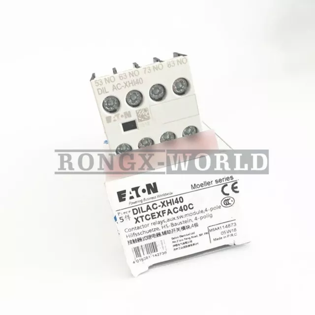 ONE EATON MOELLER DILAC-XHI40 Auxiliary Contact New