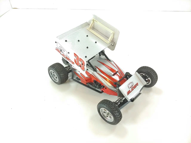 *RARE* LOSI SLIDER 1/18 Scale Dirt Oval Racer ARTR Used Good