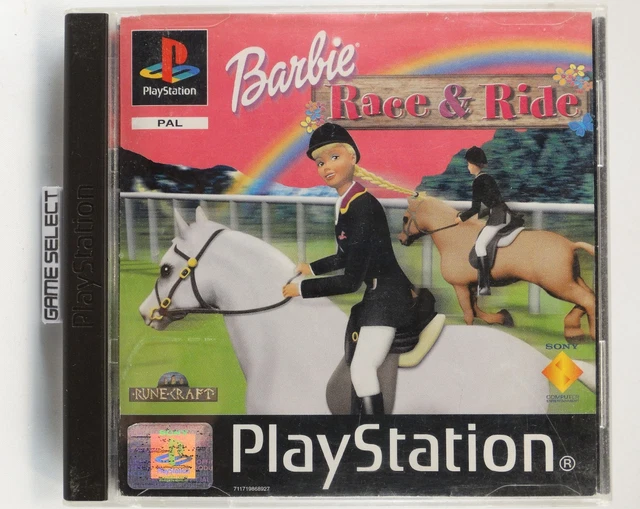 Jeu PS1 'Barbie Aventurière' COMPLET - Boîte, Notice, CD, Bon état, Jeu Rétro