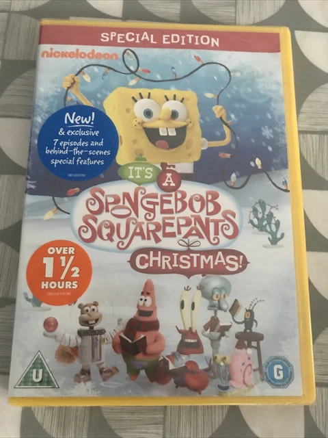 NEW & SEALED Spongebob Squarepants Christmas Dvd Speial Edition ...