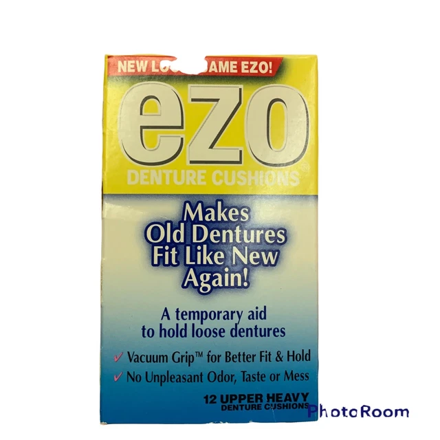 Ezo Denture Cushions: Upper Heavy - 12 Cushions