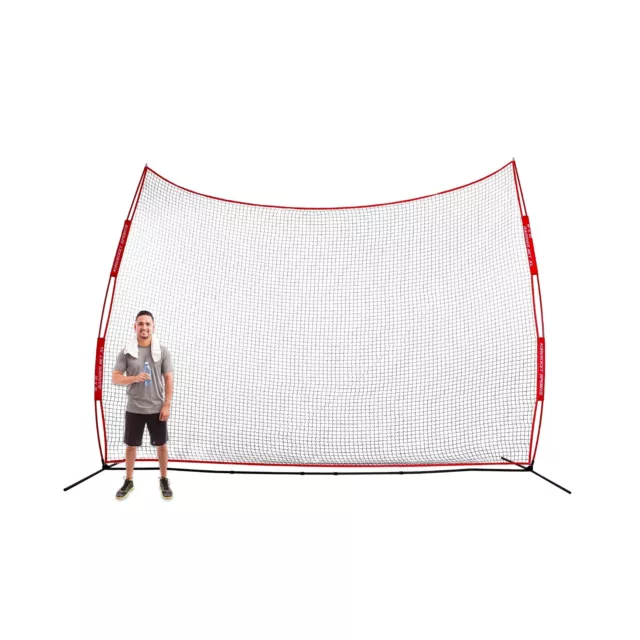 Rukket XL 16x10ft Barricade Backstop Net, Indoor and Outdoor Lacrosse, Basket...
