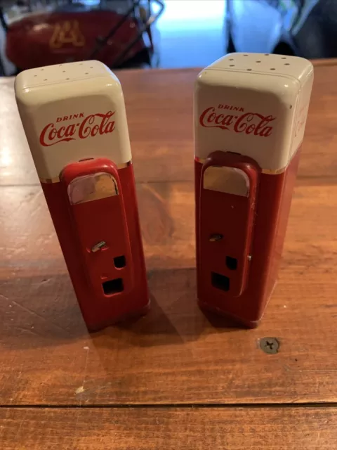 Pair Of Vintage model Coke Mini Machines. Late 50’s- Early 60’s.