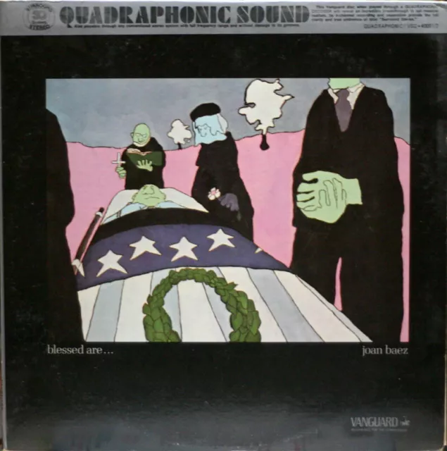 JOAN BAEZ Bleesed Are... Vanguard VSQ 40001/2 QUADRAPHONIC FOLK 1972 33RPM