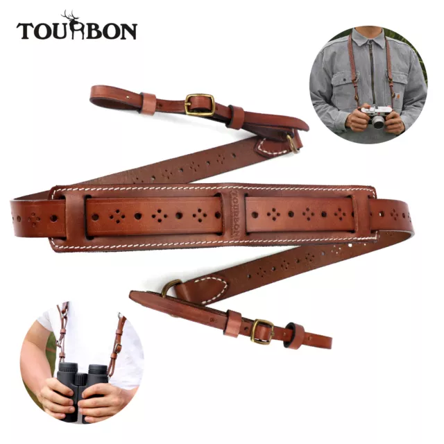 TOURBON Hunting Accessories Camera Neck Belt Harness Binoculars Adjustable Strap