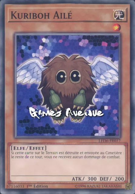 Yu-Gi-Oh ! Kuriboh Ailé LED6-FR017  VF/COMMUNE