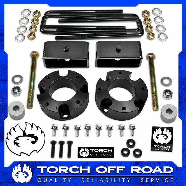 3& FRONT 3& Rear Lift Kit for 20072019 Toyota Tundra 4X4 2WD Diff Drop