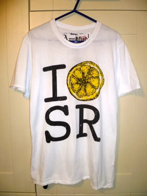 The Stone Roses - New "Amplified" 2012 Original "I (Lemon Logo) Sr" T-Shirt (L)