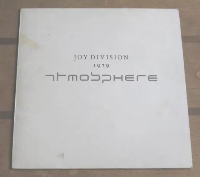 Joy Division - Atmosphere - 12" single - 1988, three tracks - FAC 213