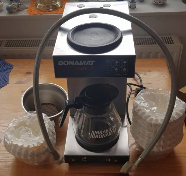 Kaffeemachine  Bonamat Matic 2,+ 1 Glaskanne,+Papierfilter,Neupreis ca. 500€