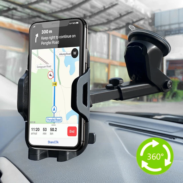 Universal Car Phone Holder 360° Windscreen GPS Stand Cradle Suction Cup Mount UK