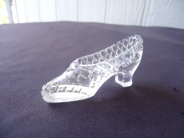 vintage  westmore crystal high heel shoe art deco