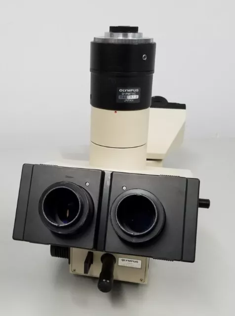 Olympus BH2-DO Microscope Teaching Attachment w/ U-PMTVC C-Mount Adapter 3