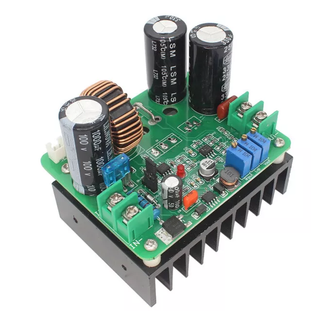 900W Voltage Boosting Module for DC DC Power Conversion 8 60V to 12 130V