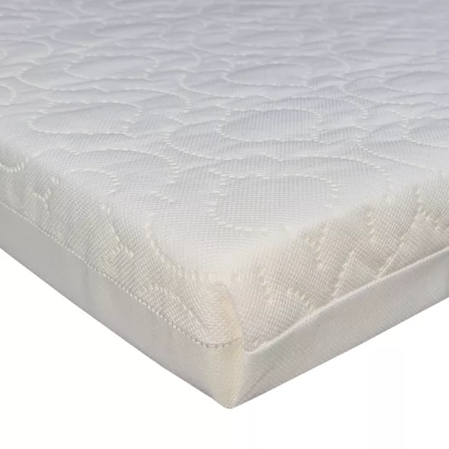 Baby Crib  Cot Mattress 90 x 52 fits KinderKraft Bedside Crib Made in UK