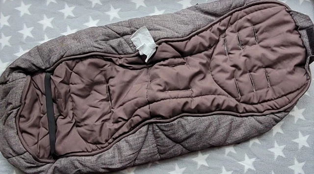 Mamas & Papas Kastanie taupe gemütliche Zehen Fußmuff kaltes Wetter Ocarro Flip xt3 2