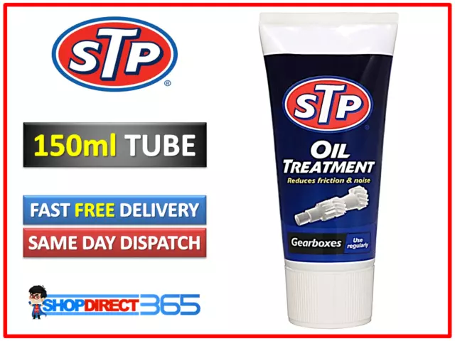 STP GEARBOX / GEAR OIL TREATMENT SMOOTHER GEARS DIFF REDUCES FRICTION 150ml NEW 3