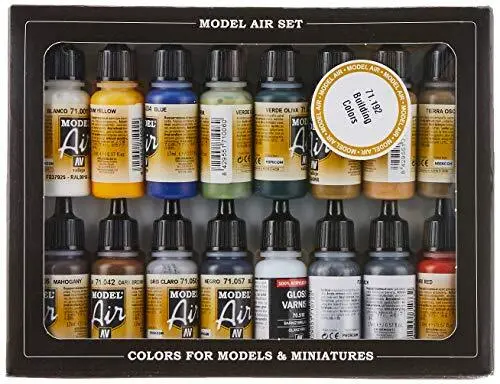 VALLEJO MODEL AIR - Set di Colori Acrilici per Aerografo, Multicolore (m5q)  EUR 43,83 - PicClick IT