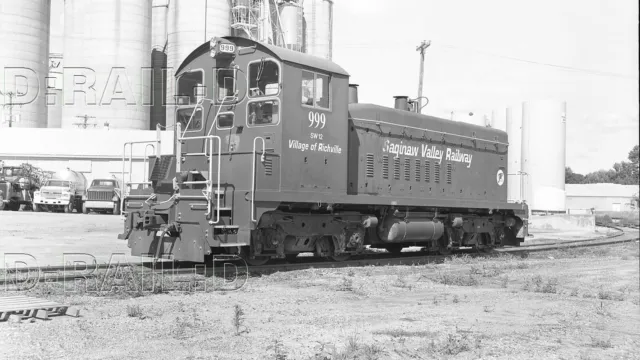 9Cc974 Rp 2Ndgen Neg 2002 Saginaw Valley Railroad Loco #999 Village Of Richville