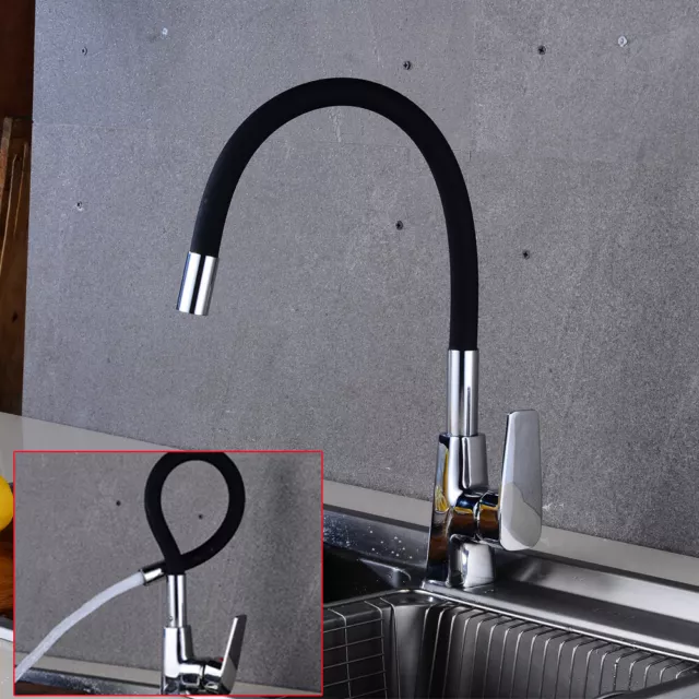 360° Drehbare Armatur Mischbatterie Spültischarmatur Waschbecken Sink Wasserhahn