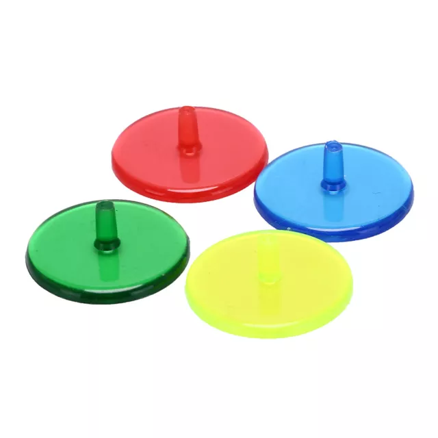 50x transparent plastic golf ball mark position markers 24mm golf ball maker3CAU 3